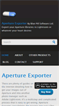 Mobile Screenshot of apertureexporter.com